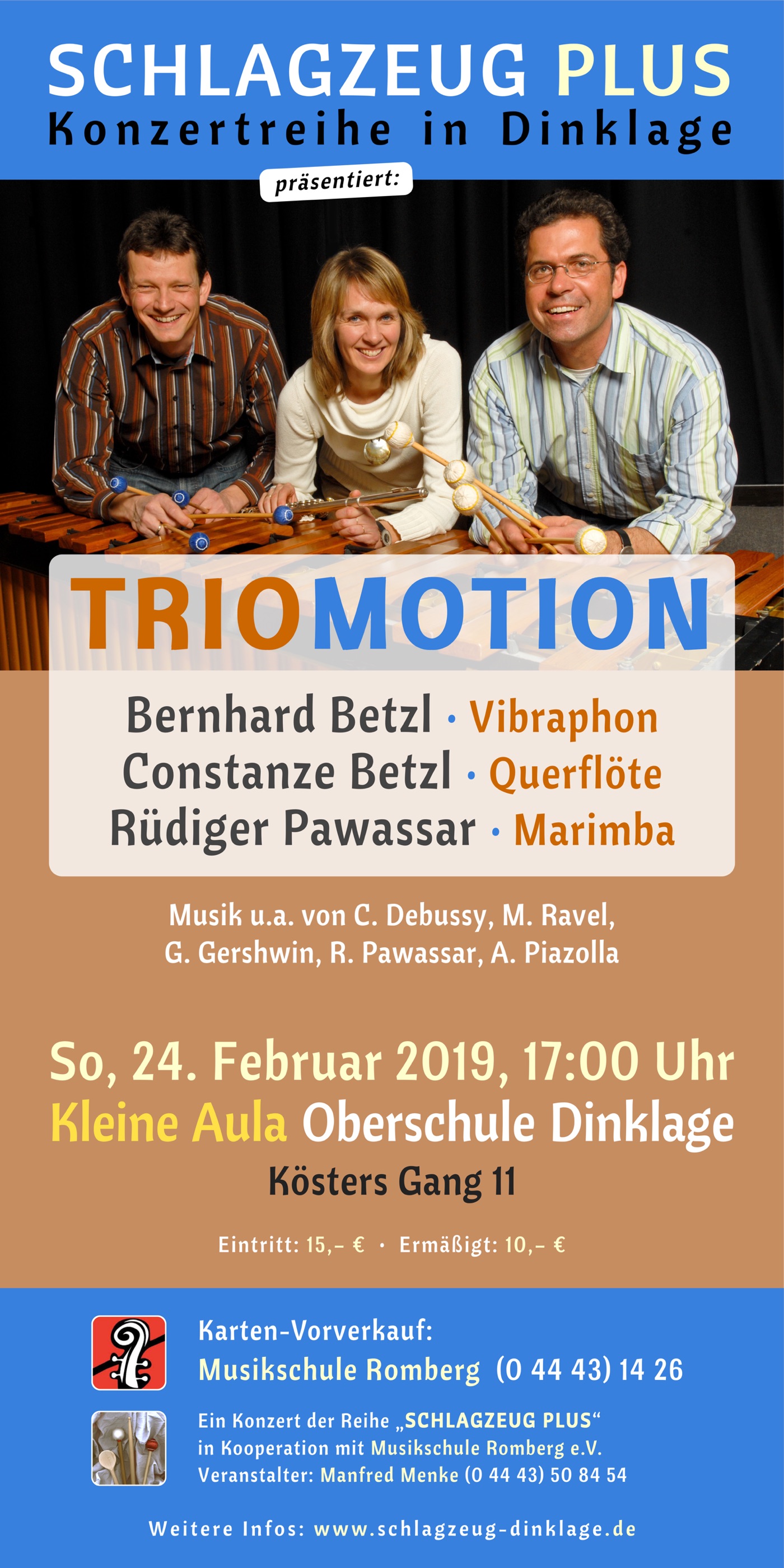 Flyer · TRIOMOTION · 24. Februar 2019