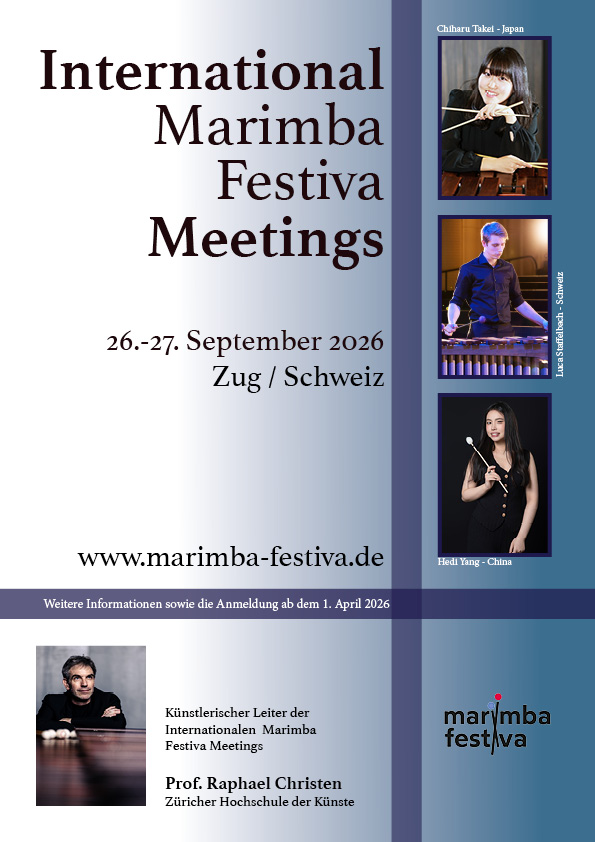Plakat: Marimba Festiva Design